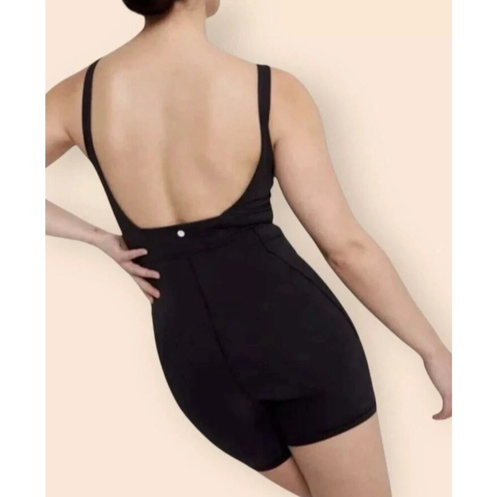 NEW Women's Large Calia Inspire Black Short Bodysuit Shelf Bra Breathable upf50 - Picture 5 of 12